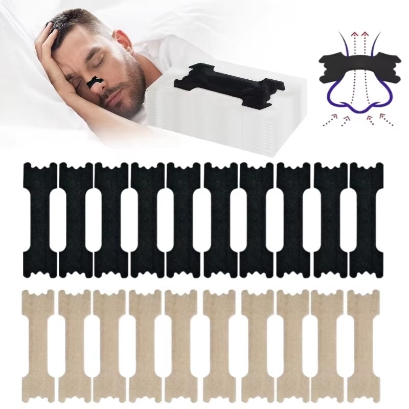 Health & Wellness Lafayette - 10-100 Stuks Anti-Snurken Strips Gemakkelijker Ademen