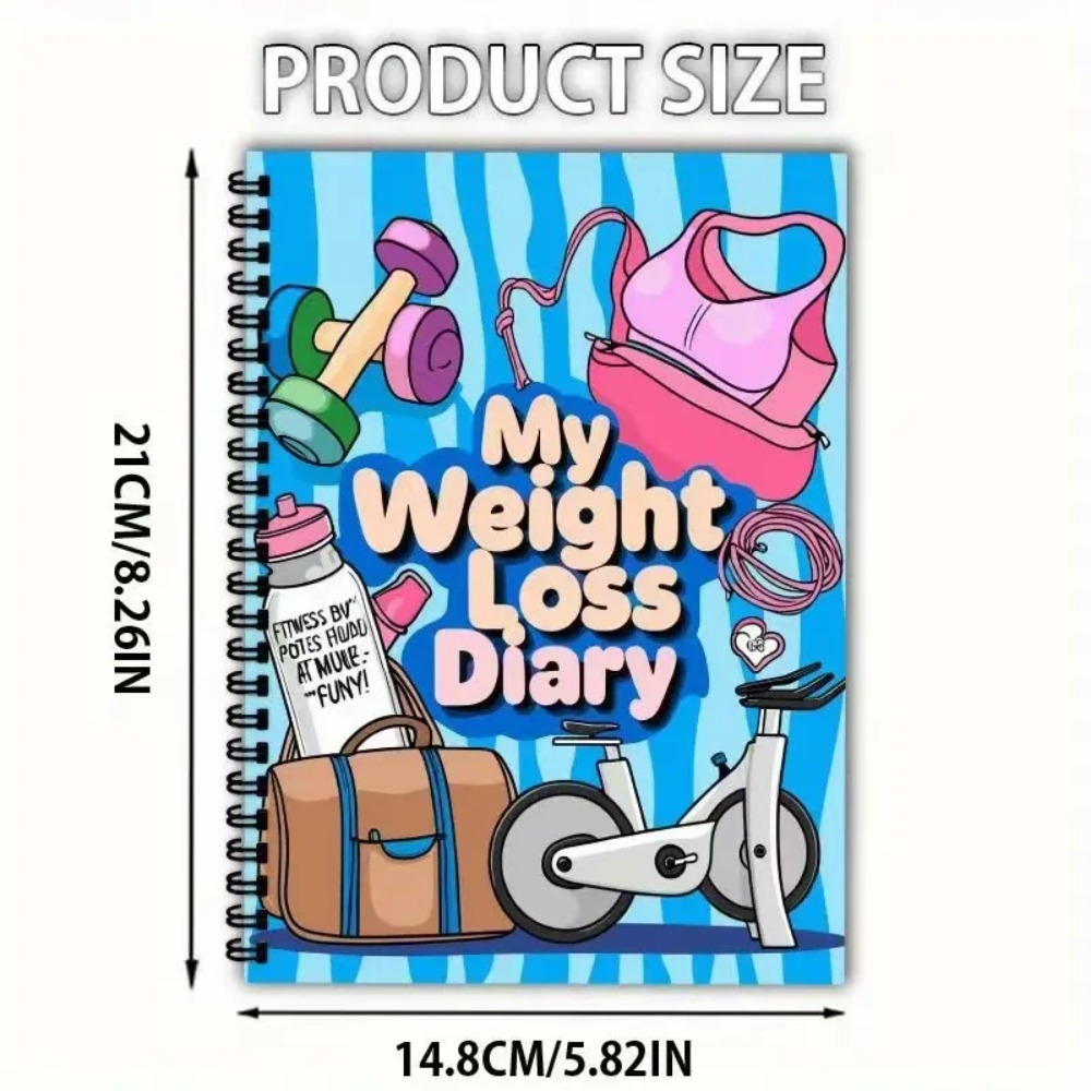 Gewichtsverlies Plan Dagboek S - Fitness Journal Planner recensie en prijs