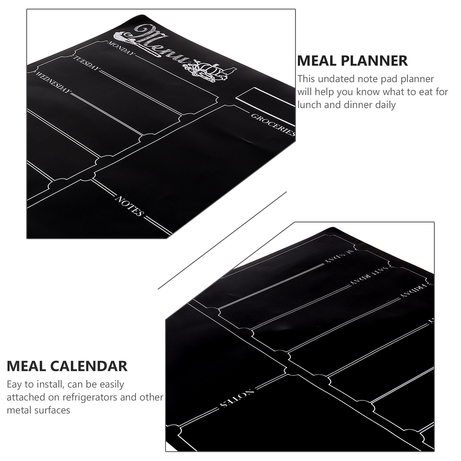 Magnetische maaltijdplanner vo - Fitness Journal Planner recensie en prijs