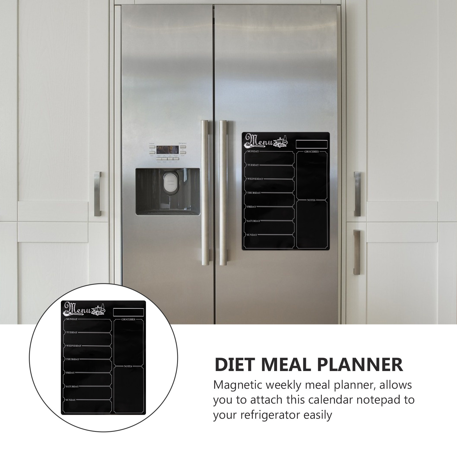 Magnetische maaltijdplanner vo - Fitness Journal Planner recensie en prijs